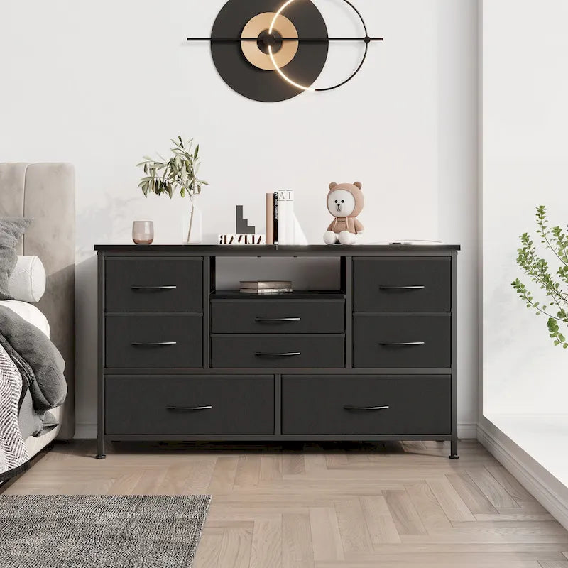 Chest of Drawers with AC Outlets