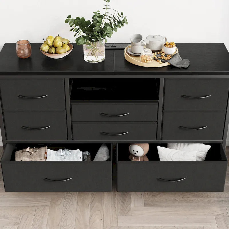Chest of Drawers with AC Outlets