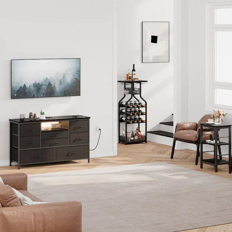 Chest of Drawers with AC Outlets