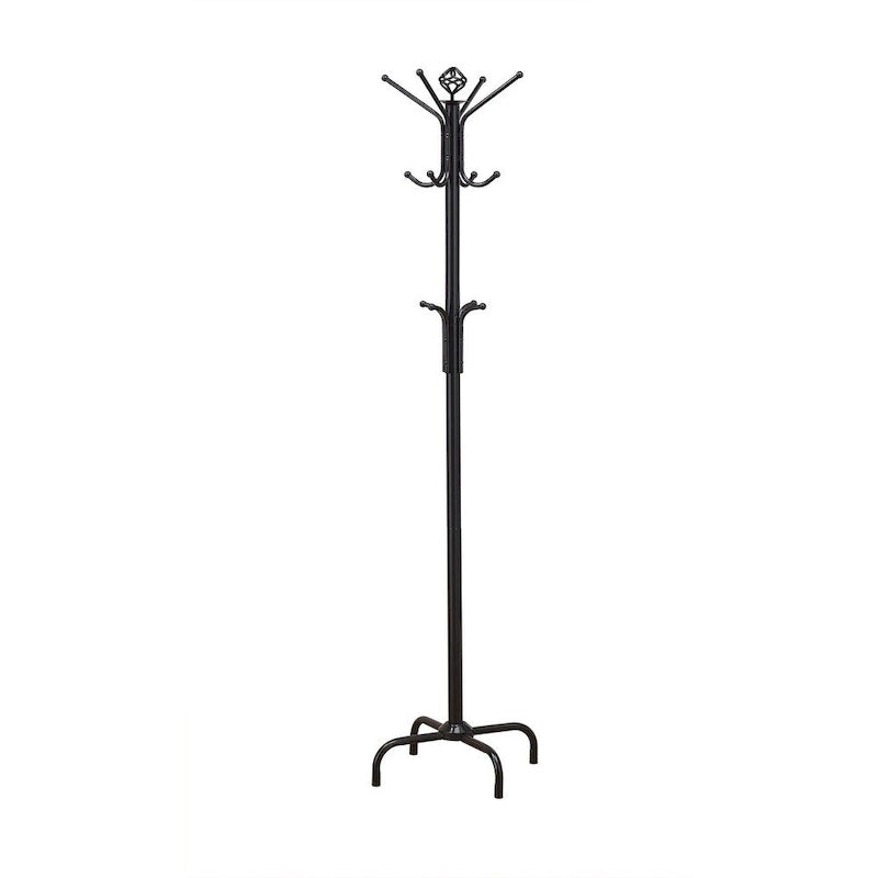 Porch & Den Merlin Black Metal Coat Rack