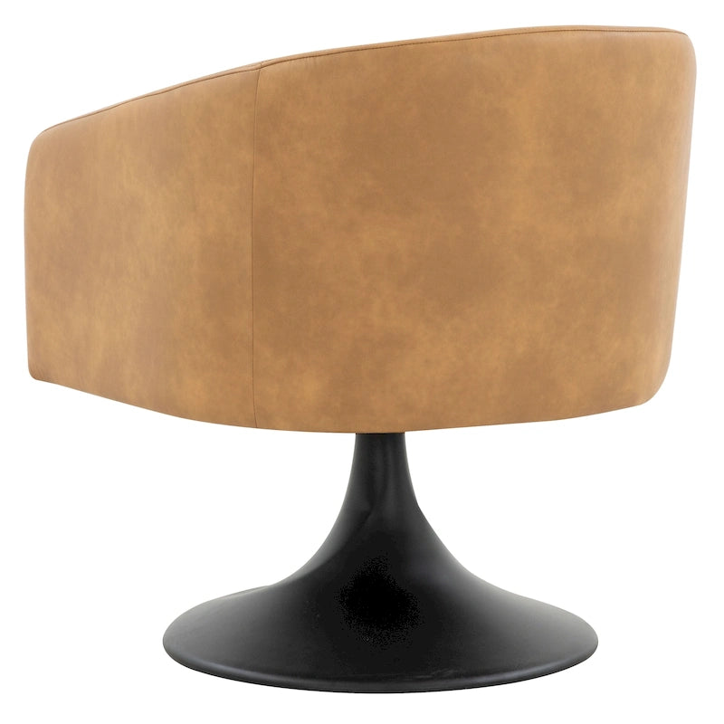 Pedestal Chair - 27.6" W x 29.7" D x 31.9" H