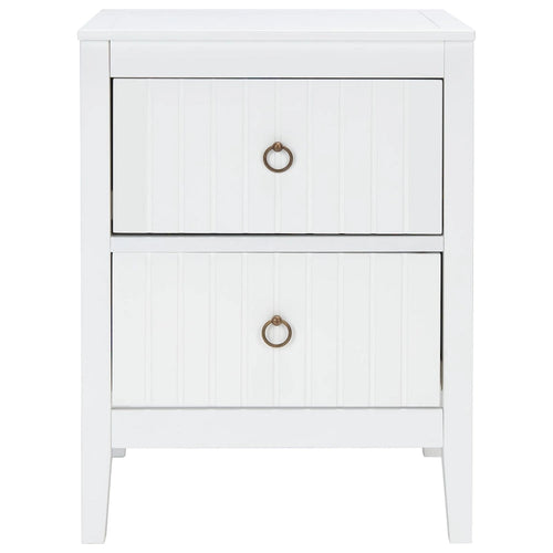 2-Drawer Accent Table Nightstand