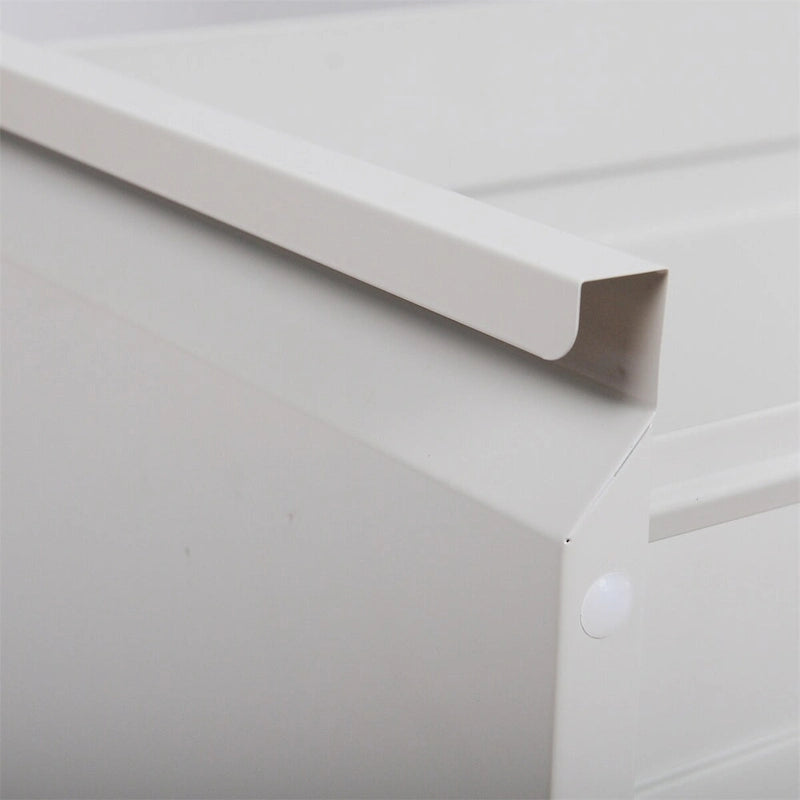 4 Drawer Metal Vertical File Cabinet w/Lock Office Home File Cabinet