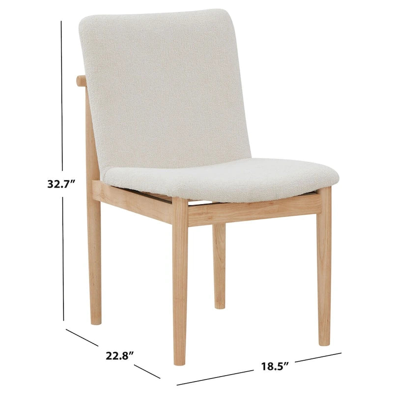 Boucle 18-inch Dining Chair - 19Wx23Dx33H
